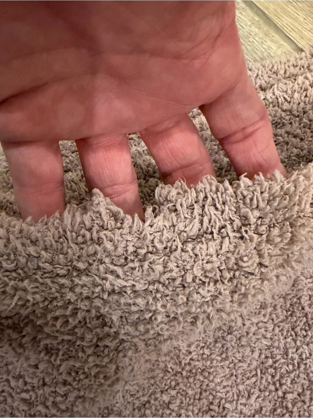 Barefoot Dreams CozyChic mauve pink throw